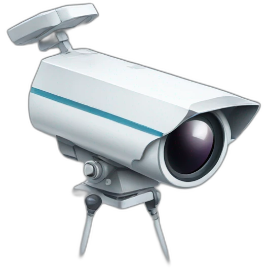 satellite camera with a rat on it emoji