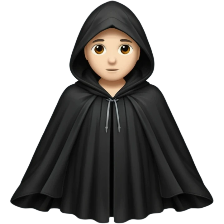 Hooded Cloak emoji