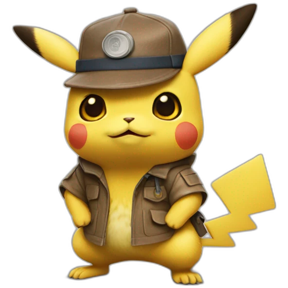 Detective Pikachu emoji