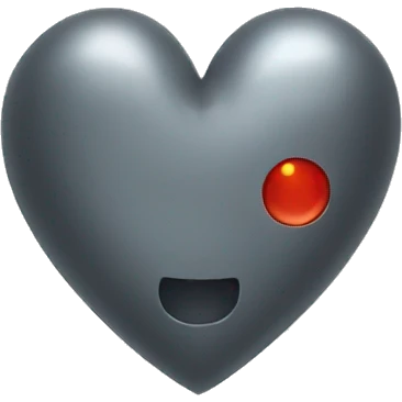 Iron heart emoji
