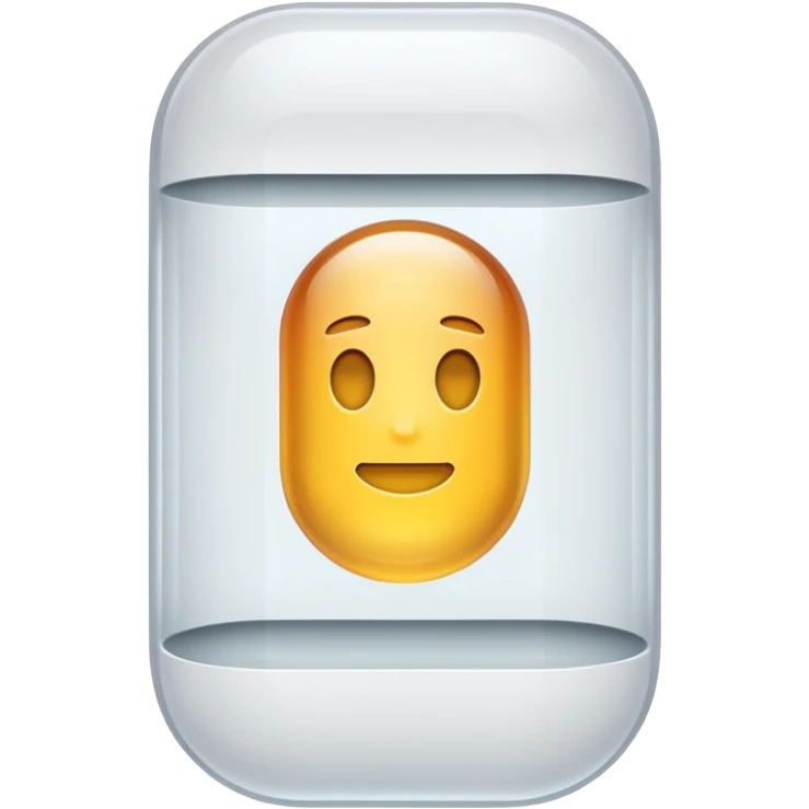 translucent capsule emoji