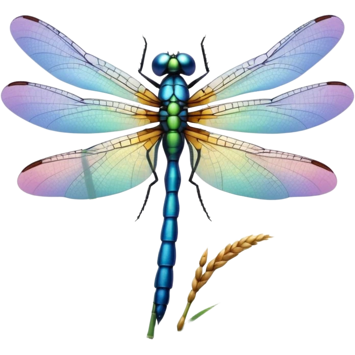 Make a dragonfly emoji