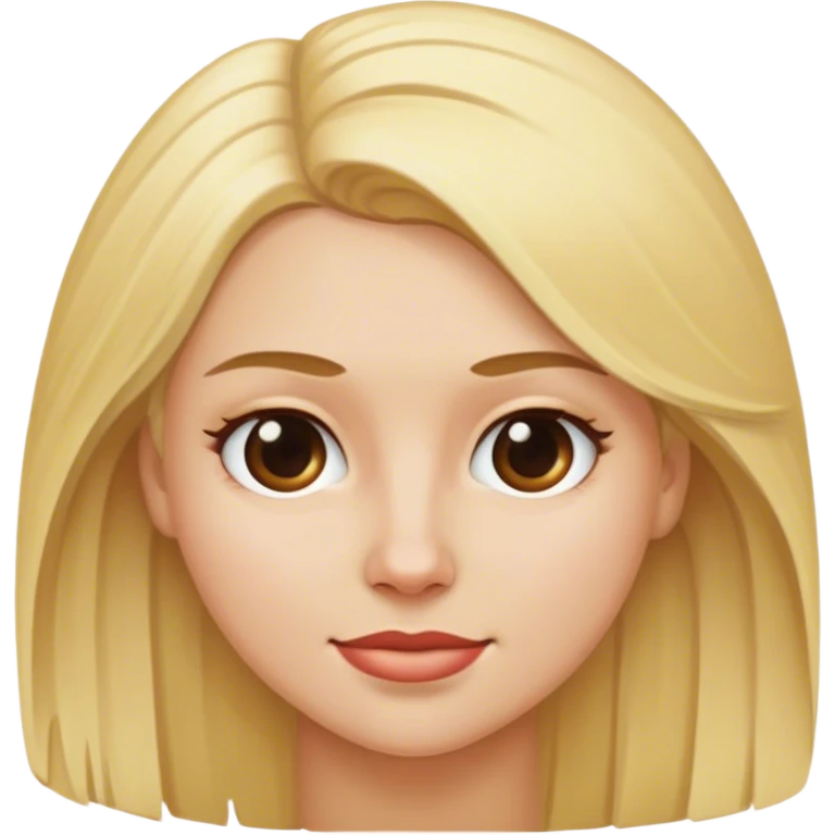 Blondie white women emoji