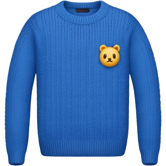 Knitted emoji