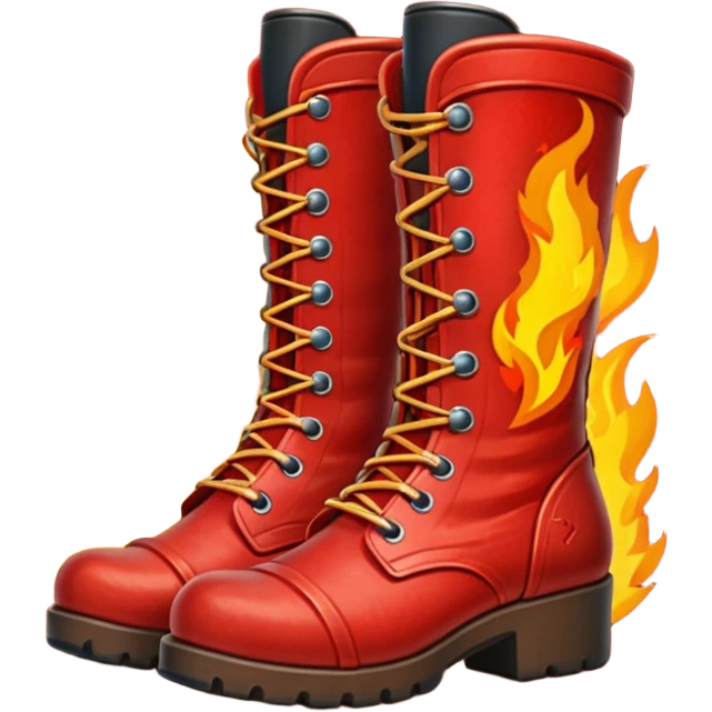 Fire boots emoji