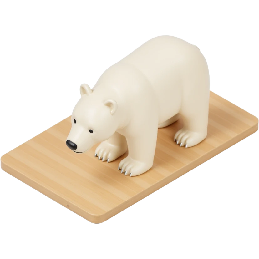 Polar bear emoji