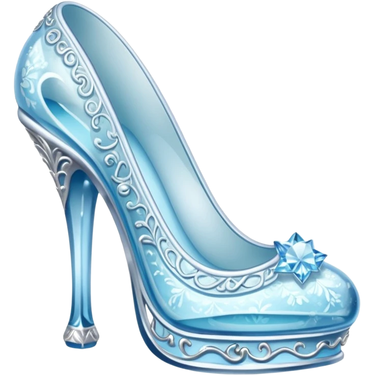 ıce princess shoe emoji