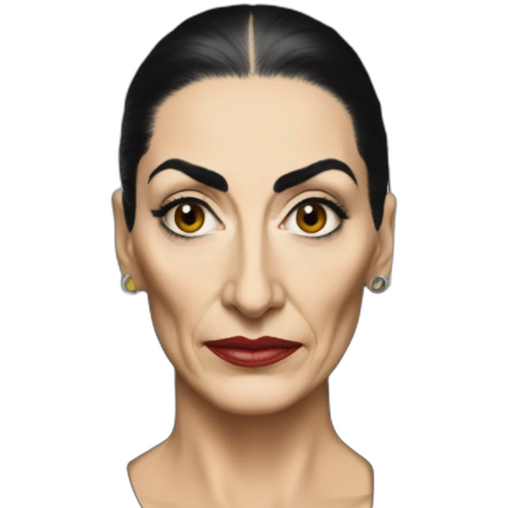 diamanda callas mugshot emoji