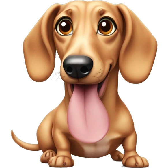 Weiner dogs emoji