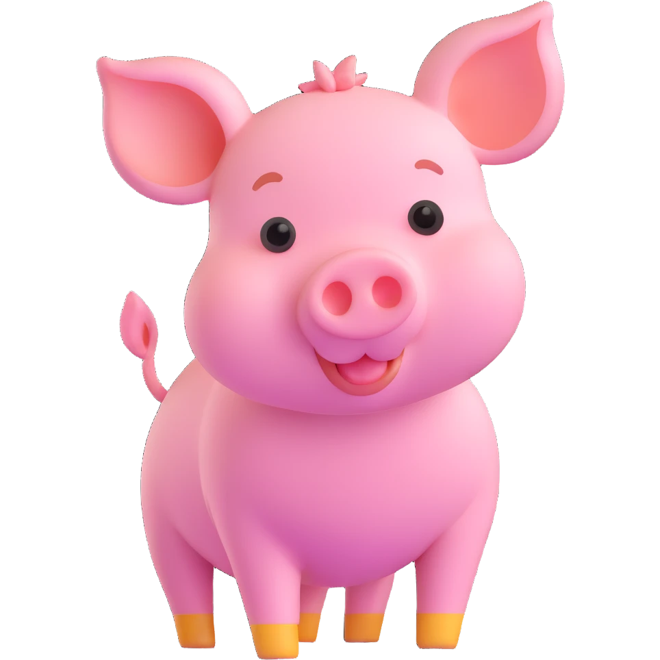 Piglet from Winnie the Pooh emoji
