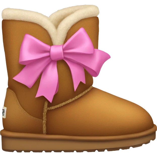 Uggs with bows emoji