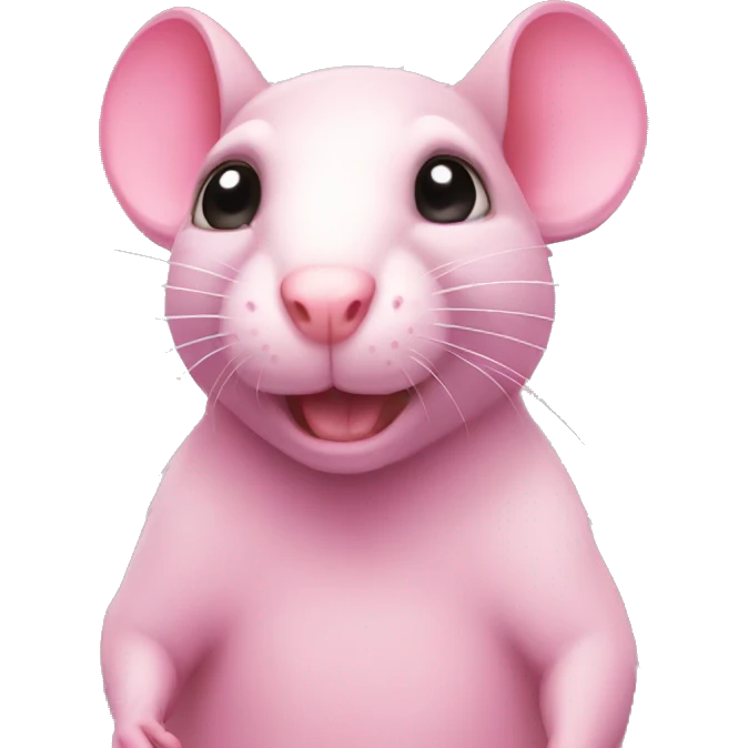 Pink Rat emoji