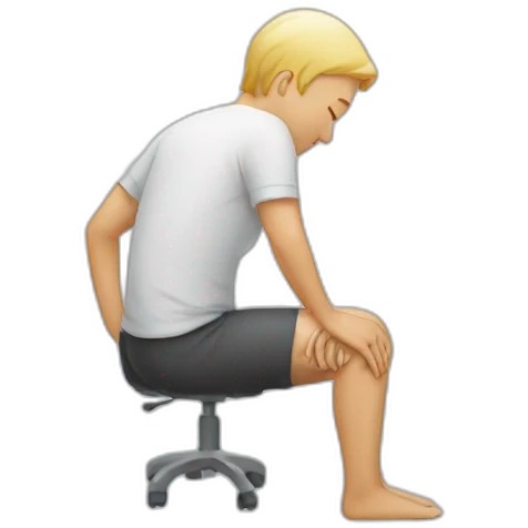 lower back pain emoji