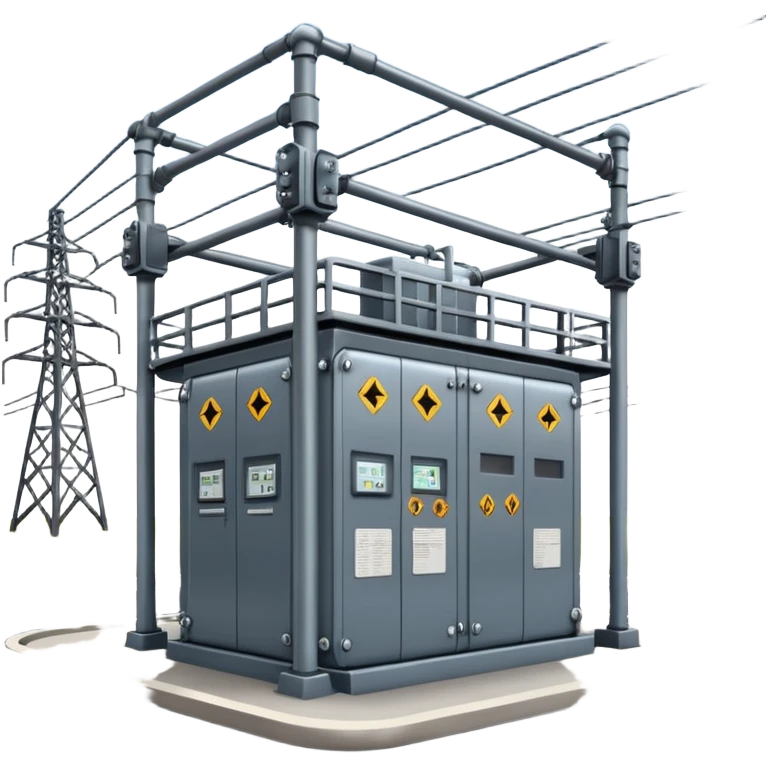electrical substation factory emoji