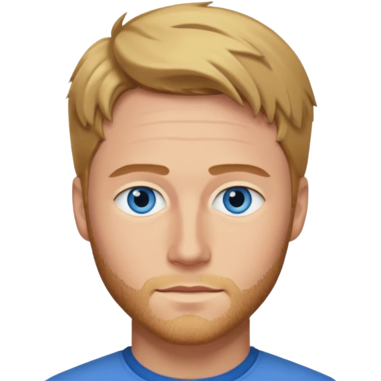 Jake McDorman with blue eyes emoji