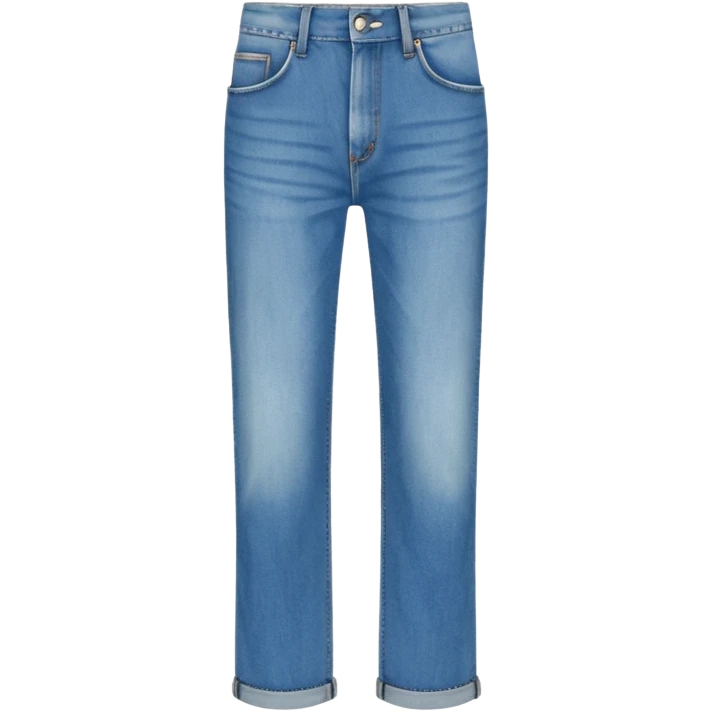 wide fit denim pants emoji