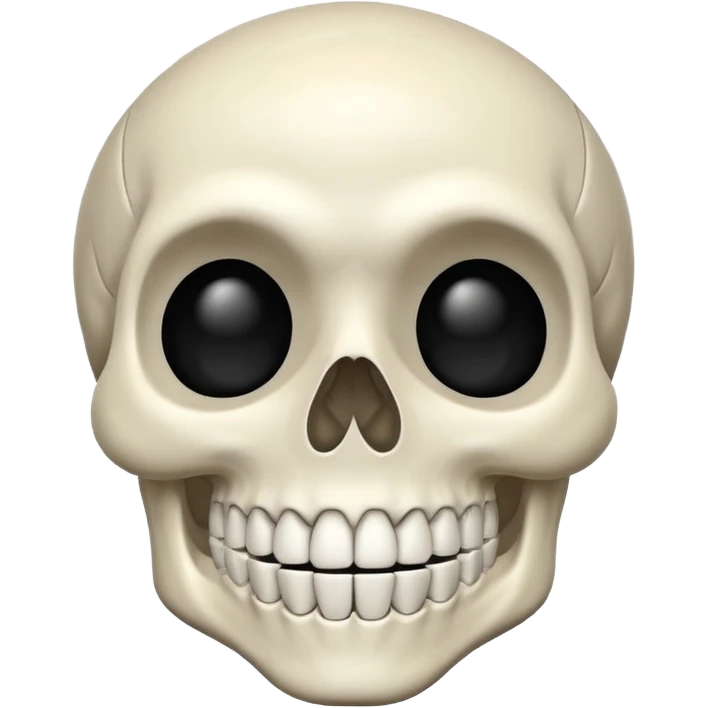 skeleton emoji style emoji