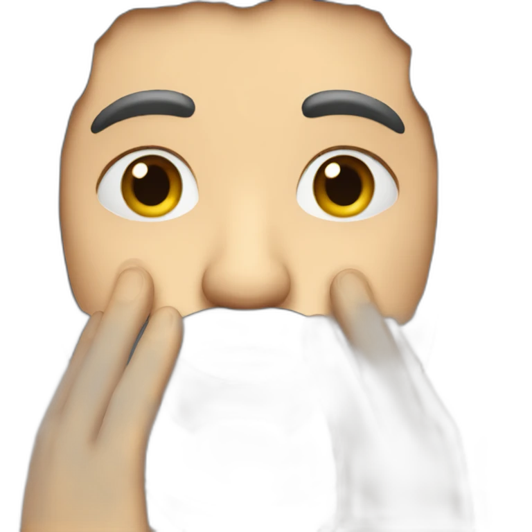 jewish man with beard rubbing hands together emoji