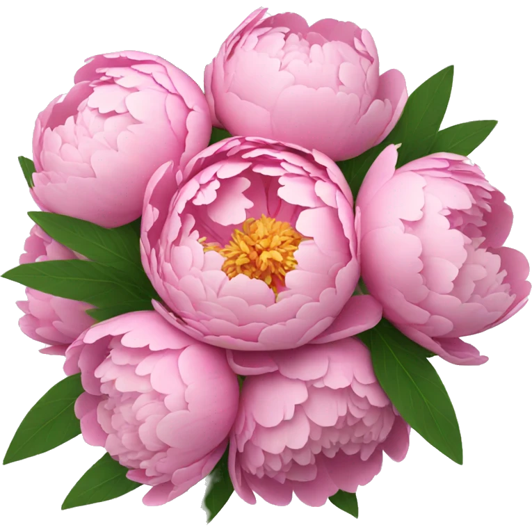 big peony bouquet  emoji