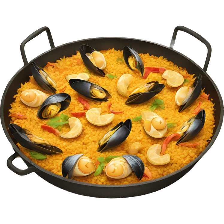 paella at the beach emoji