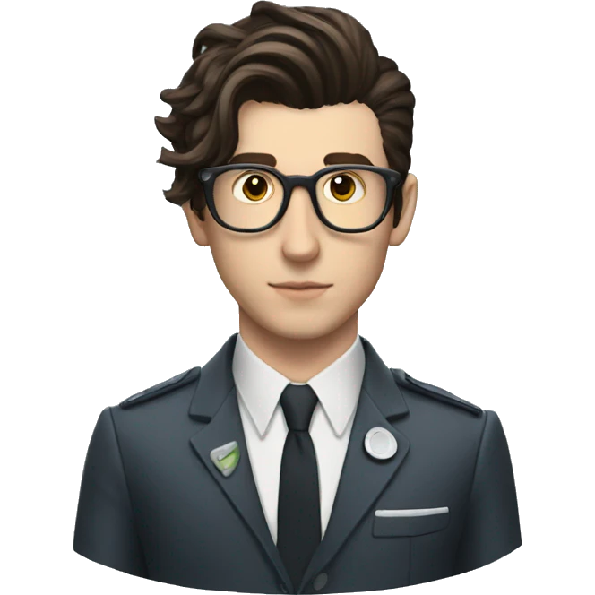 Alex Turner wearing the HEV suit with Dr Kleiner's hair emoji