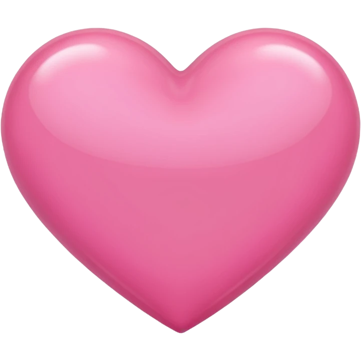 Corazon rosado emoji