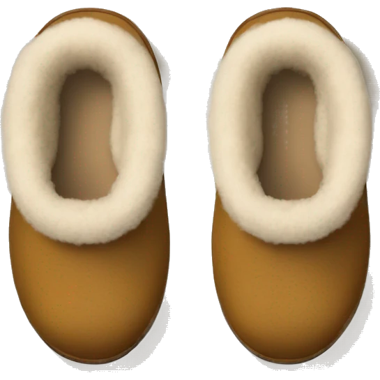 UGG slippers  emoji