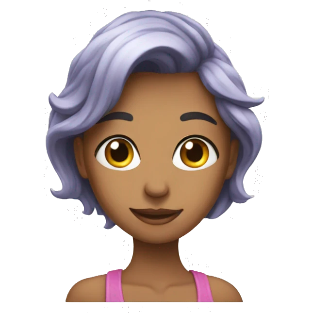 Beautiful but funny emoji