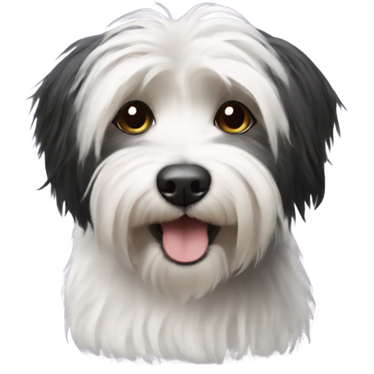 Black havanese  emoji