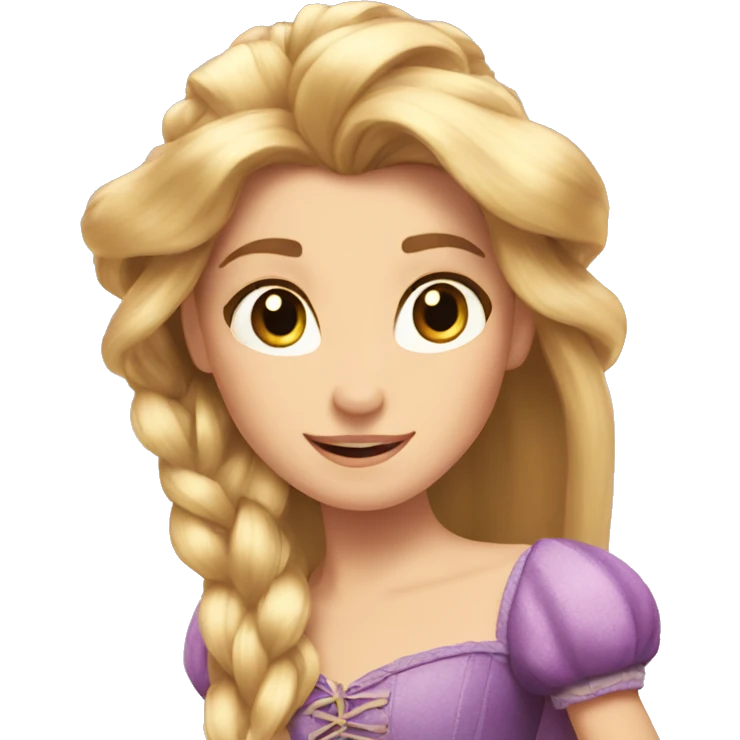Rapunzel emoji