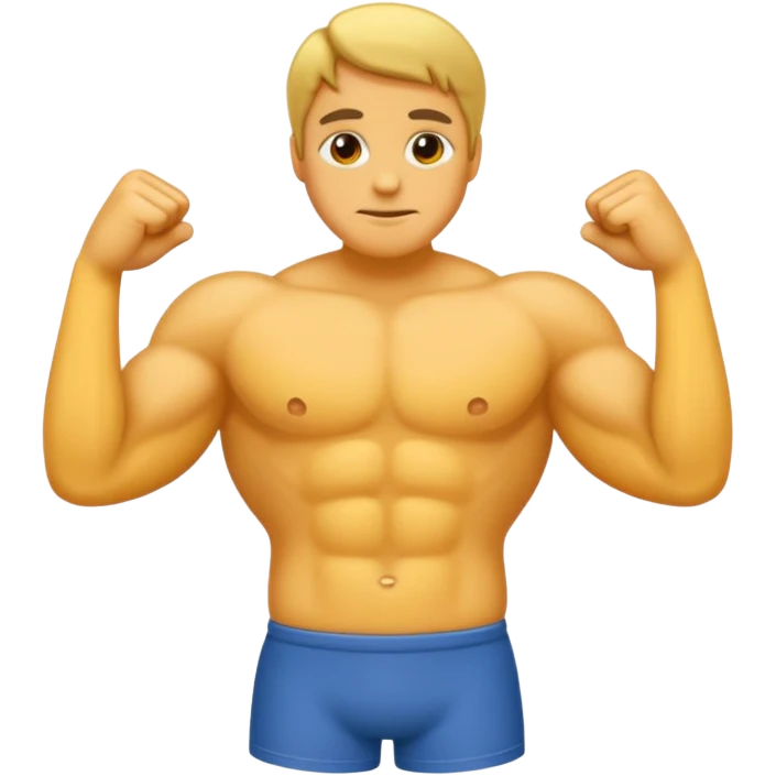 Costas musculosas emoji