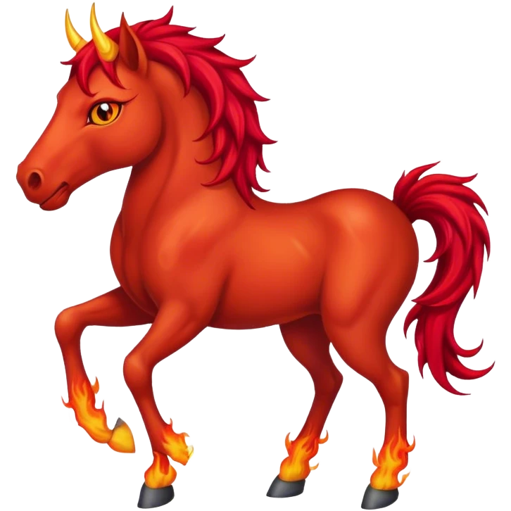 Devil Horse (additional legs - negative) emoji