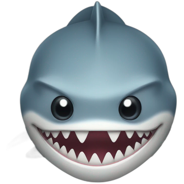 Shark face emoji