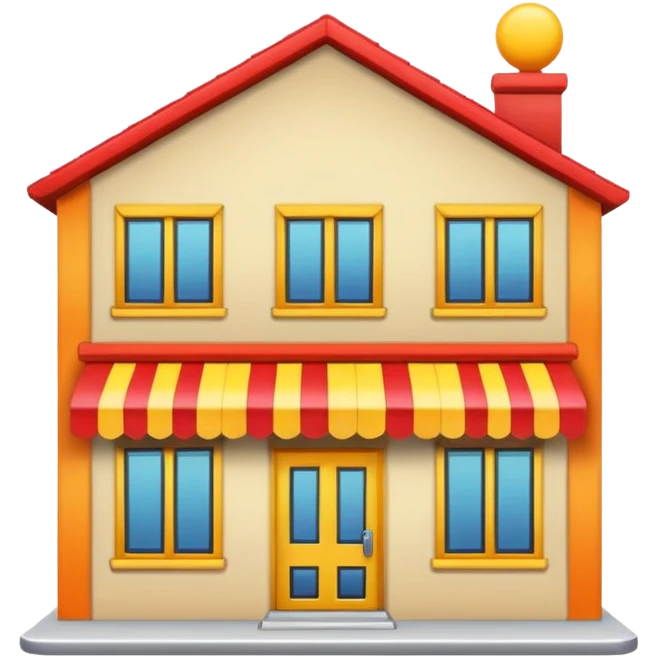 Store Building Emoji emoji
