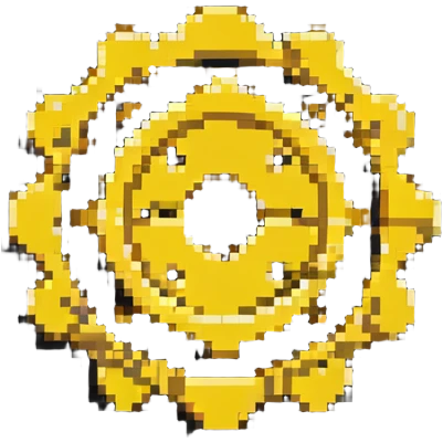 yellow gear cog emoji