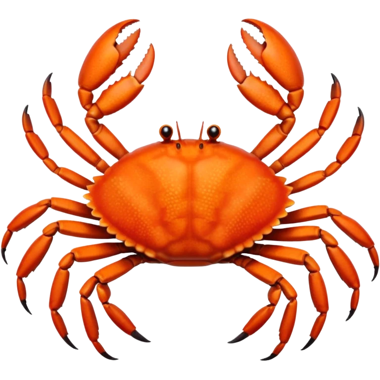 Eight legged crab emoji