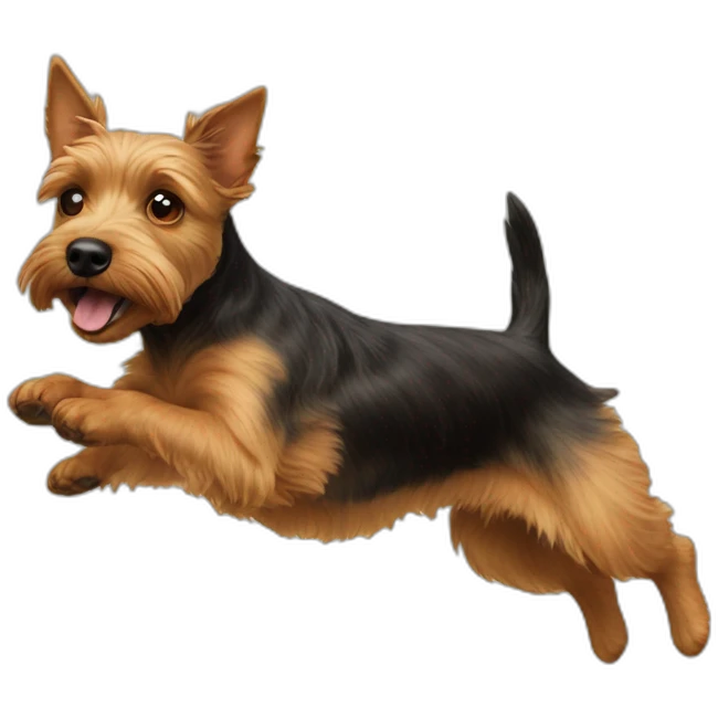 York-terrier-jumping emoji