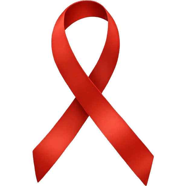 red ribbon emoji