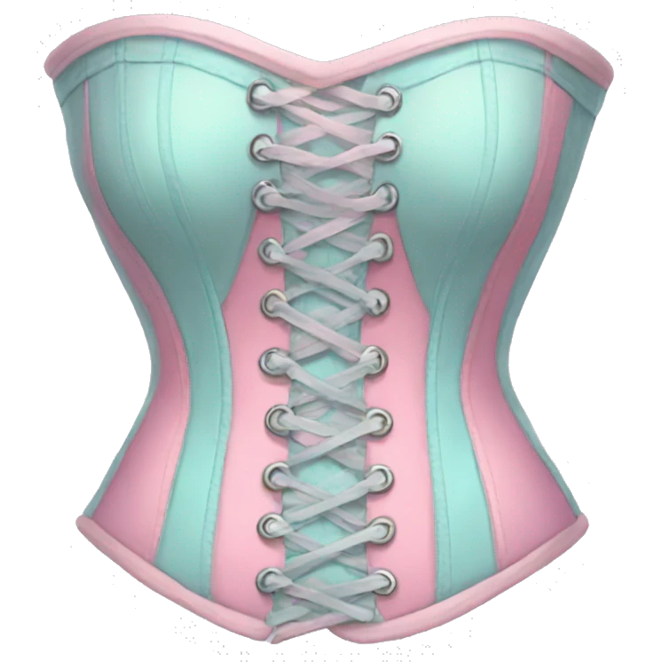 Pastel corset  emoji