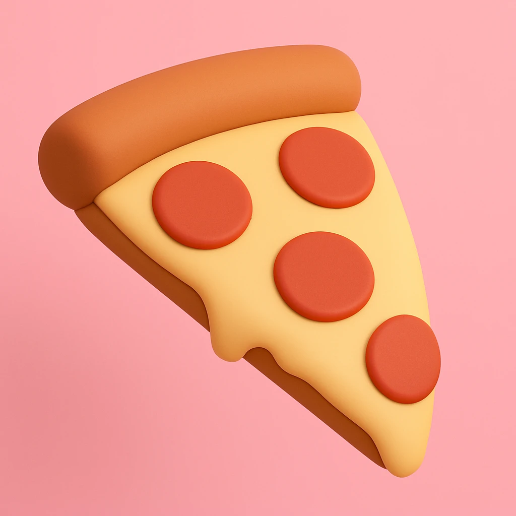 slice of pizza emoji