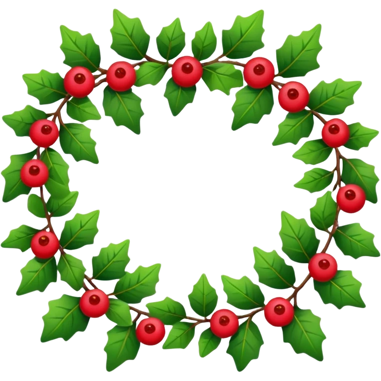 guirlande de noel emoji