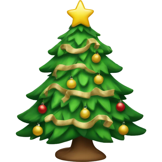 Christmas tree emoji