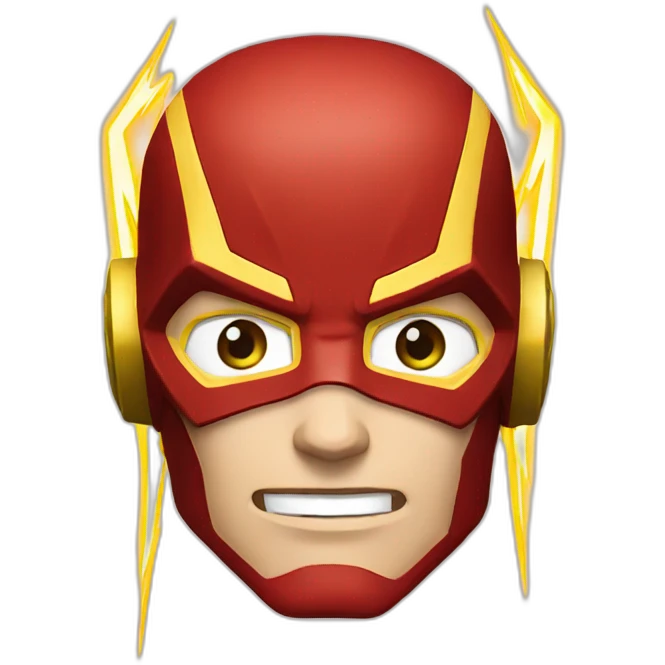 the flash logo emoji