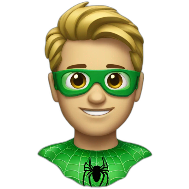 Green Spider-Man emoji