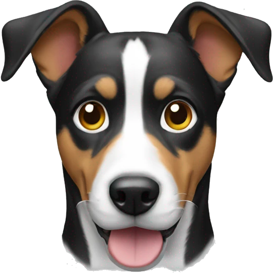Dog wearing Apple Vision Pro emoji