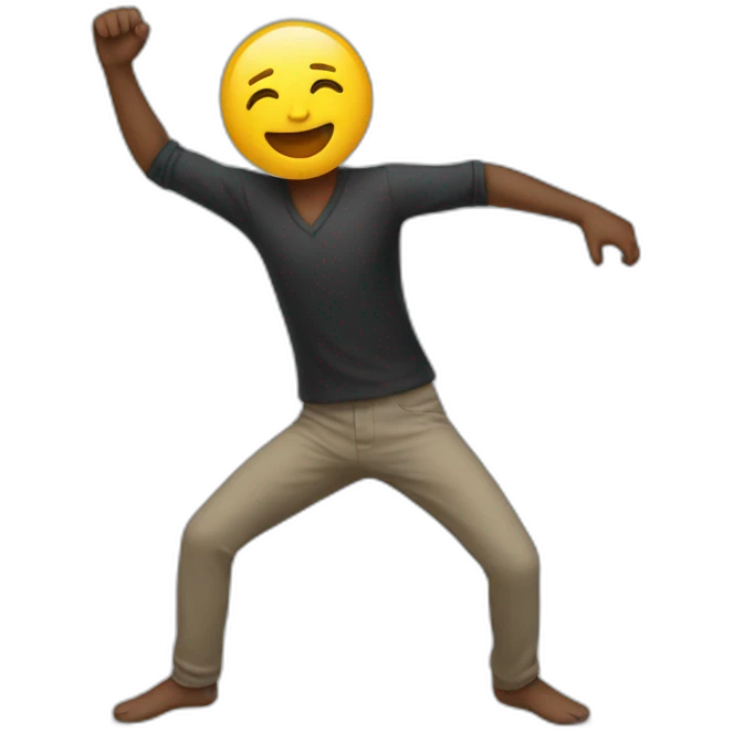 Human dancing emoji