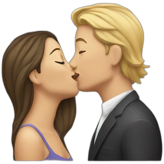 Women kissing emoji