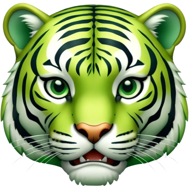Green Tiger emoji