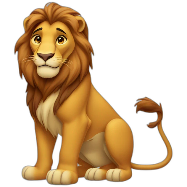 Le Roi Lion Disney emoji