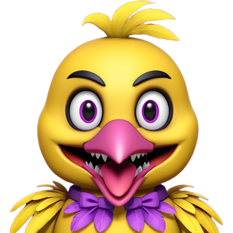 Chica from Five Nights At Freddy's Movie emoji